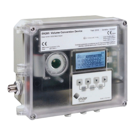 Elster Instromet EK205 operating manual