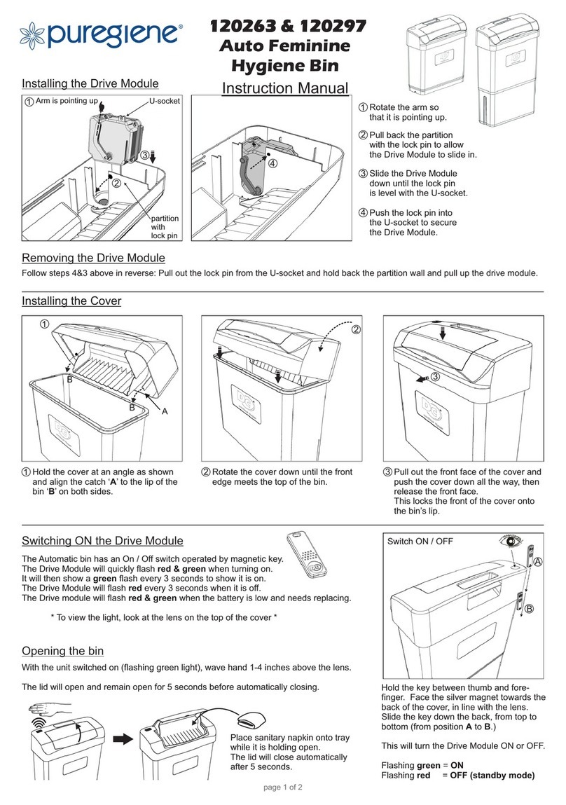 puregiene 120263 instruction manual