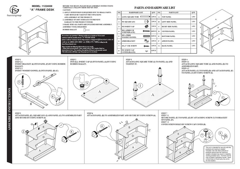 FourStar 11224668 Assembly instructions