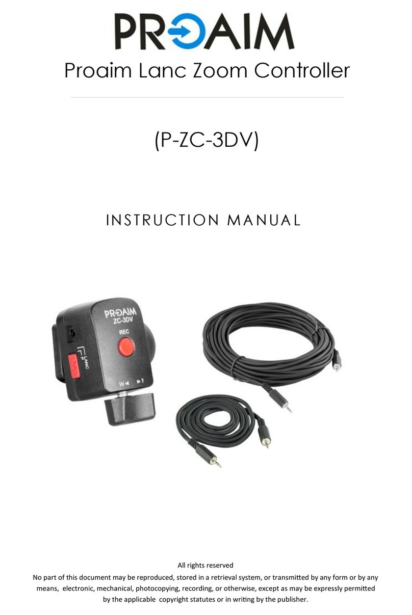 PROAIM P-ZC-3DV instruction manual