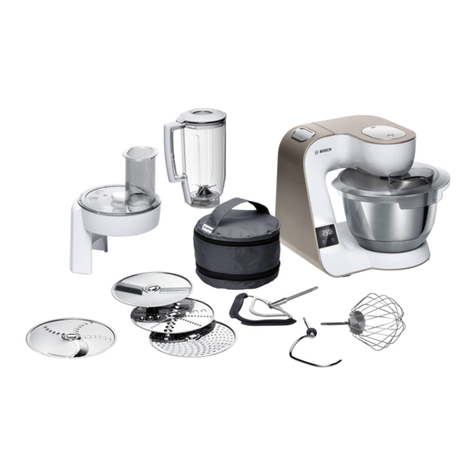 Bosch VITAEXTRACT MESM5 Series User manual