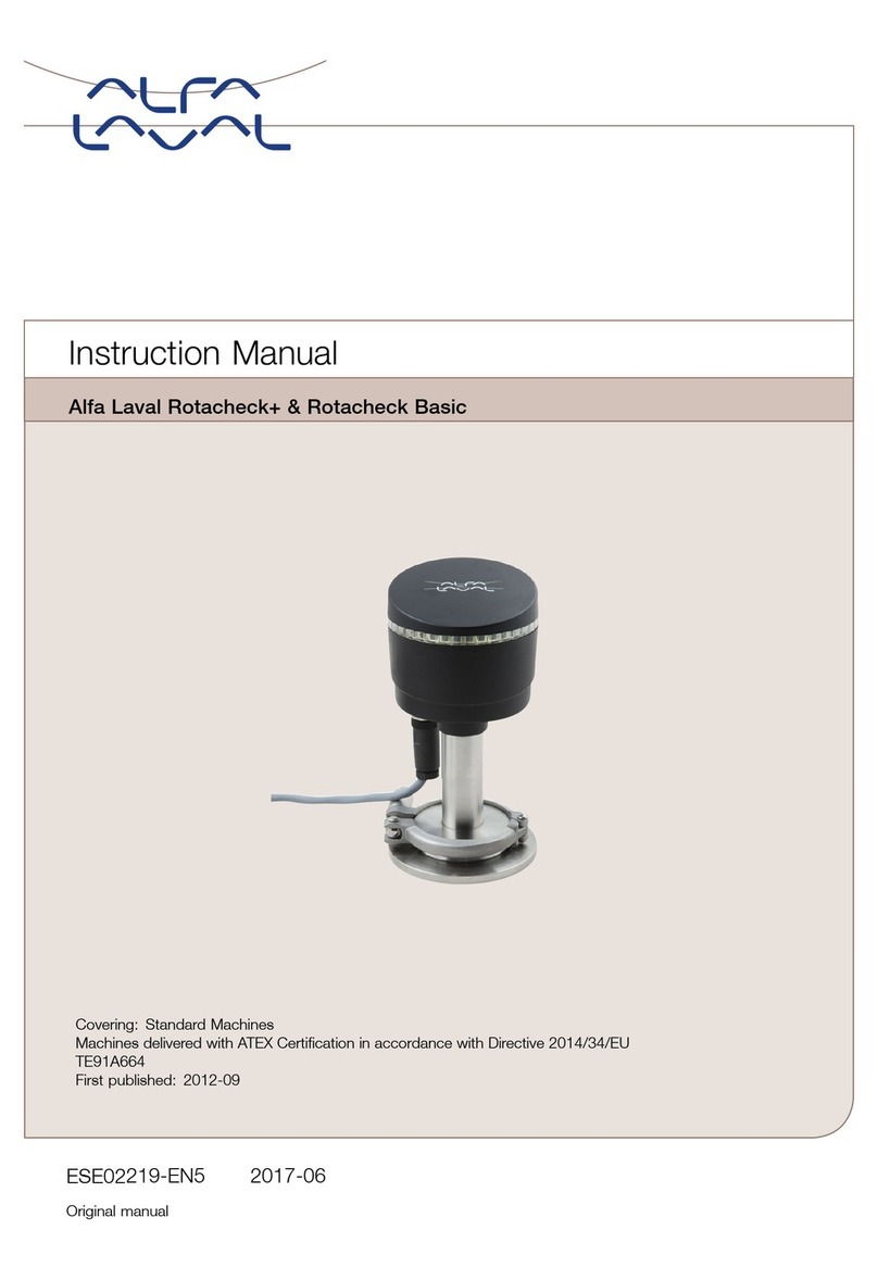 Alfalaval Rotacheck instruction manual