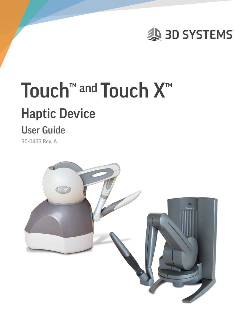 3D Systems Touch User manual