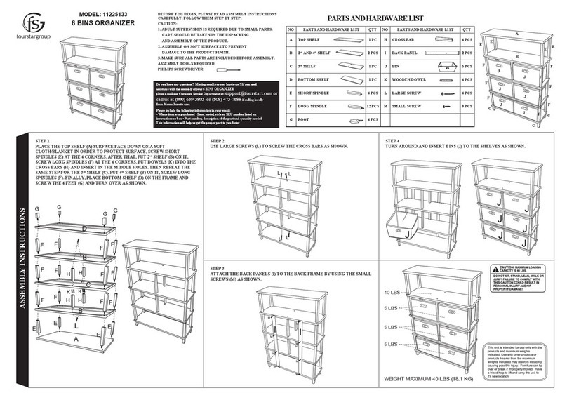 FourStar 11225133 Assembly instructions