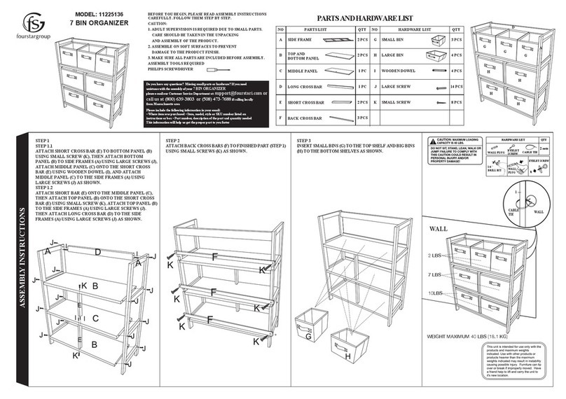 FourStar 11225136 Assembly instructions