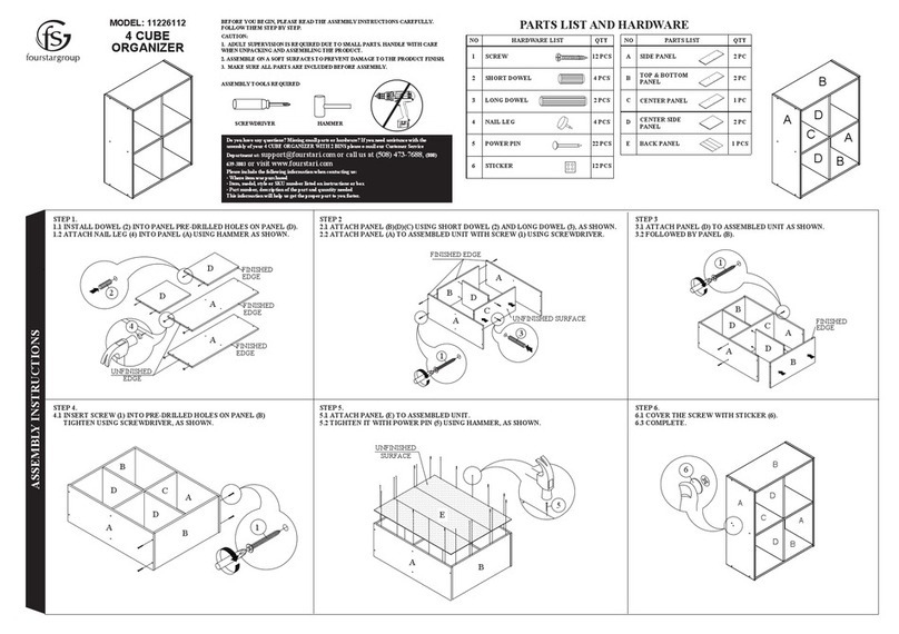 FourStar 11226112 Assembly instructions