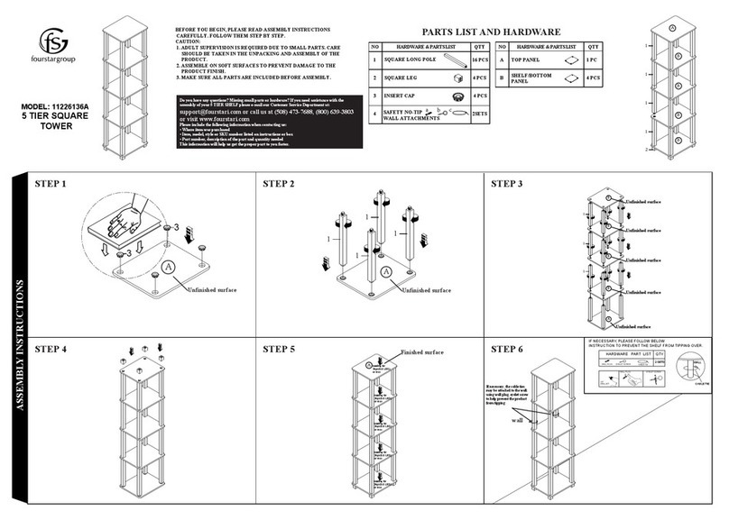 FourStar 11226136A Assembly instructions