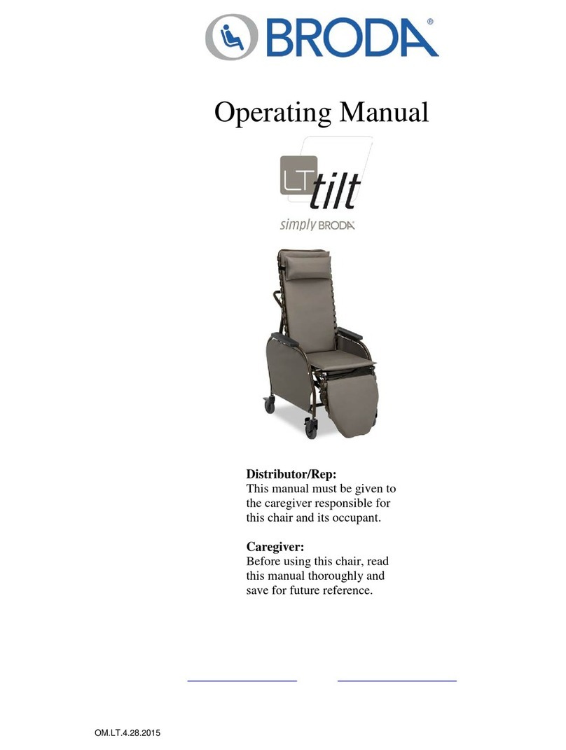 broda LT tilt operating manual