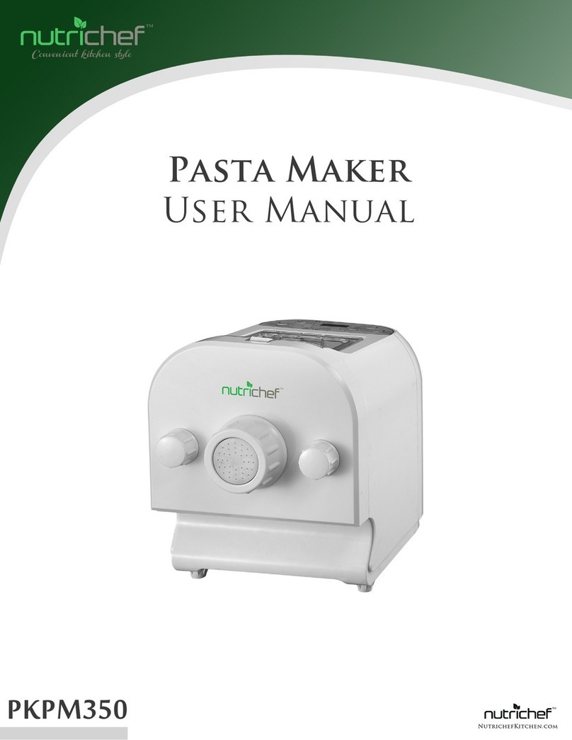 NUTRICHEF PKPM350 user manual