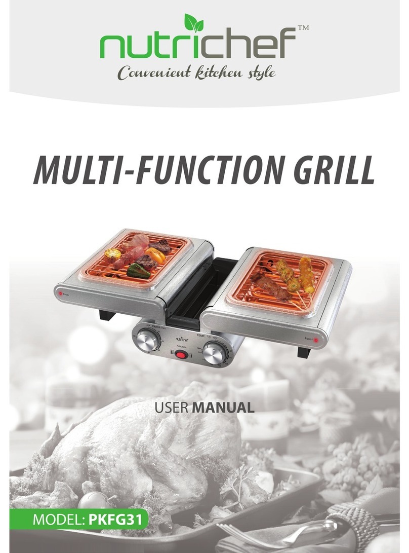 NUTRICHEF PKFG31 User manual