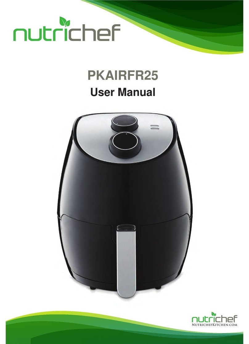 NUTRICHEF PKAIRFR25 user manual