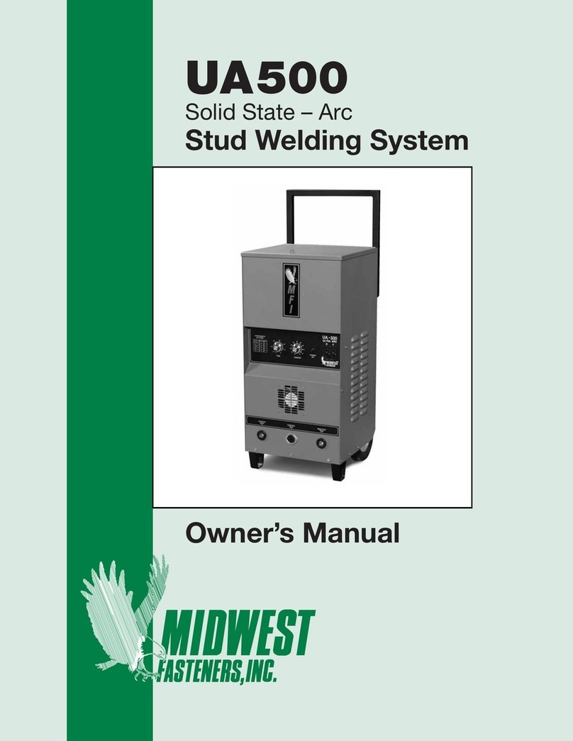 MIDWEST FASTENERS UA500 owner's manual