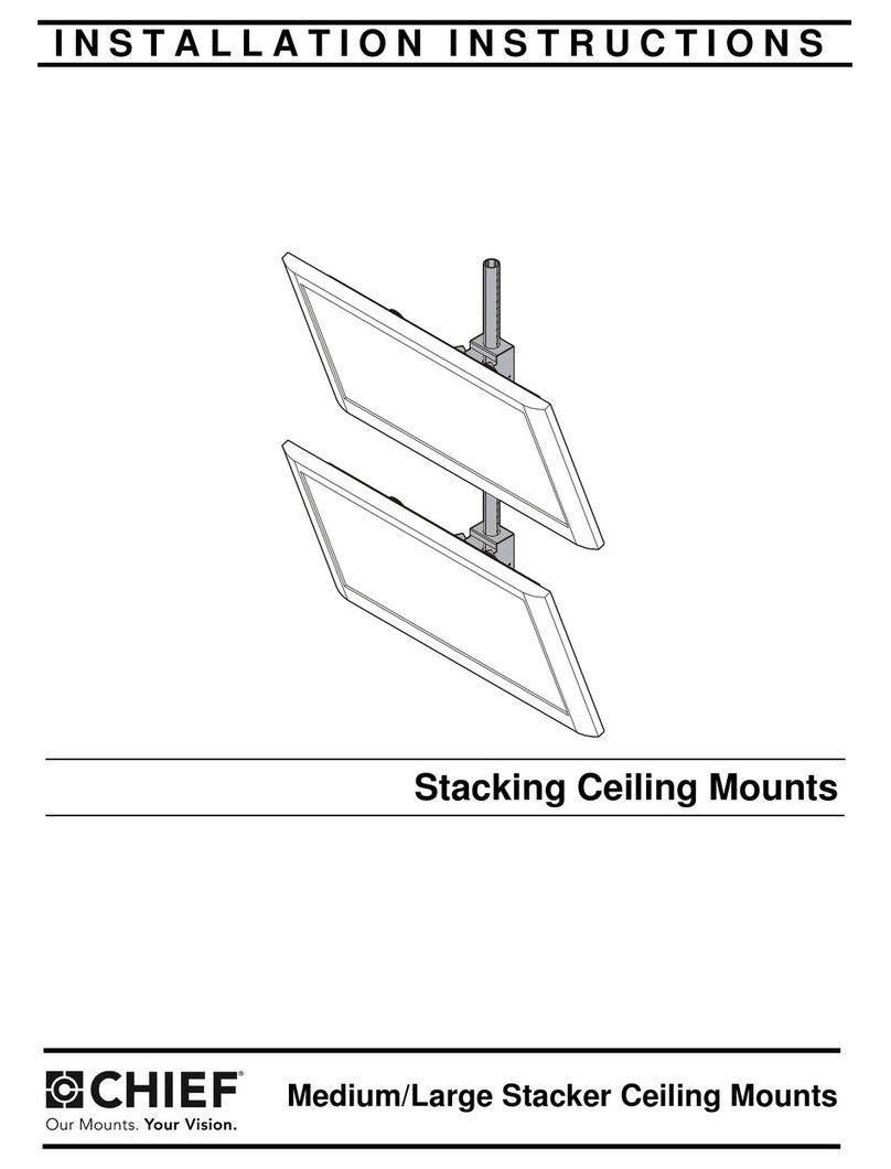 CHIEF CHILCM1X2U installation instructions