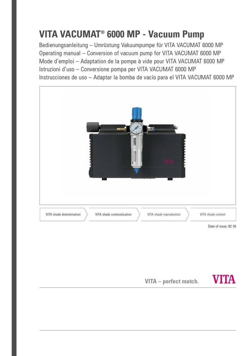 vita VACUMAT 6000 MP User manual