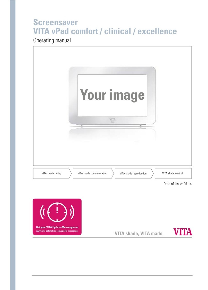 vita vPad comfort operating manual