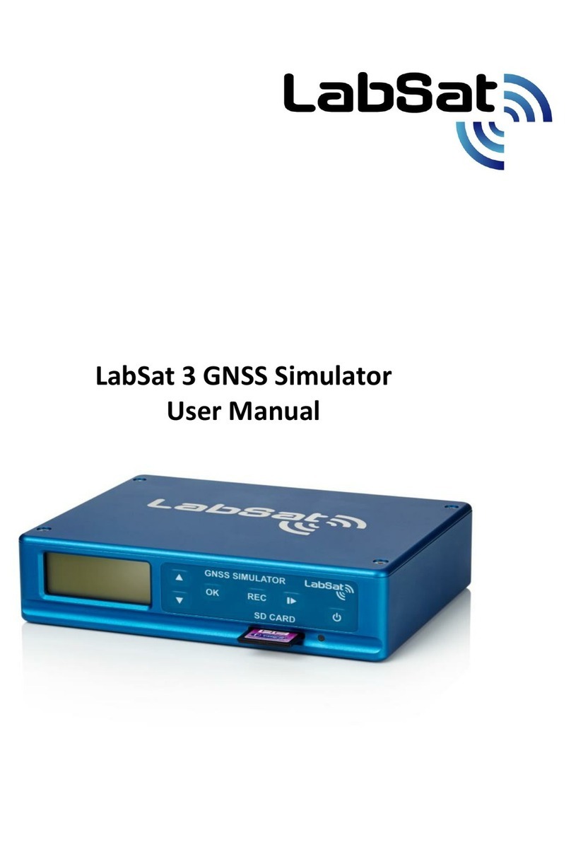 LabSat 3 Wideband User manual