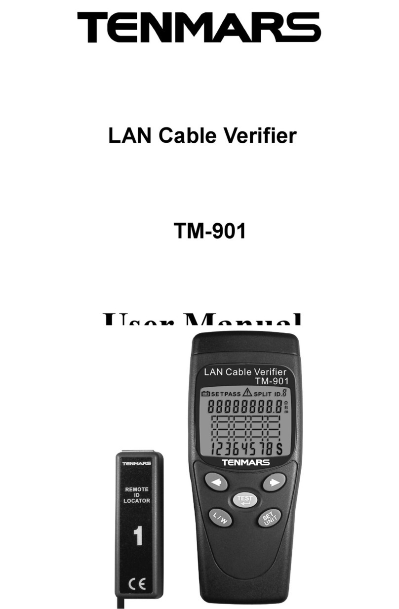 Tenmars TM-901 user manual