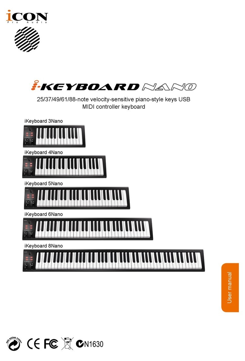 ICON iKeyboard 3Nano User manual