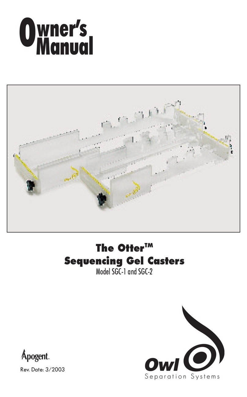 OWL The Otter SGC-1 owner's manual