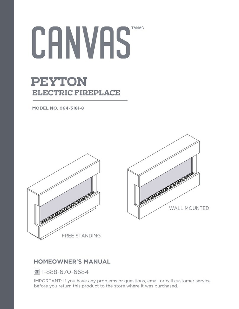 Canvas Peyton 064-3181-8 Homeowner's manual Canvas Peyton 064-3181-8 Homeowner's manual