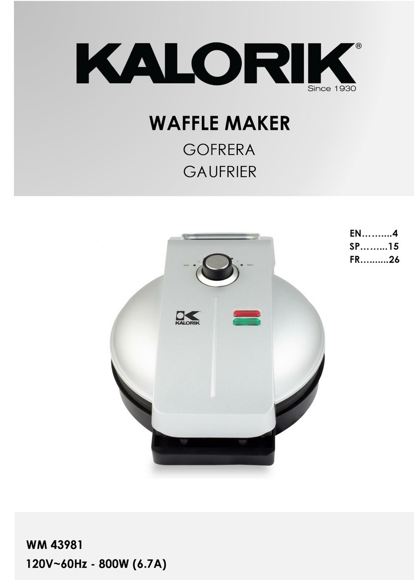 Kalorik WM 43981 manual
