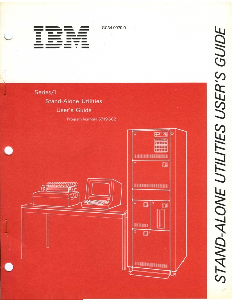 IBM Series/1 User manual IBM Series/1 User manual