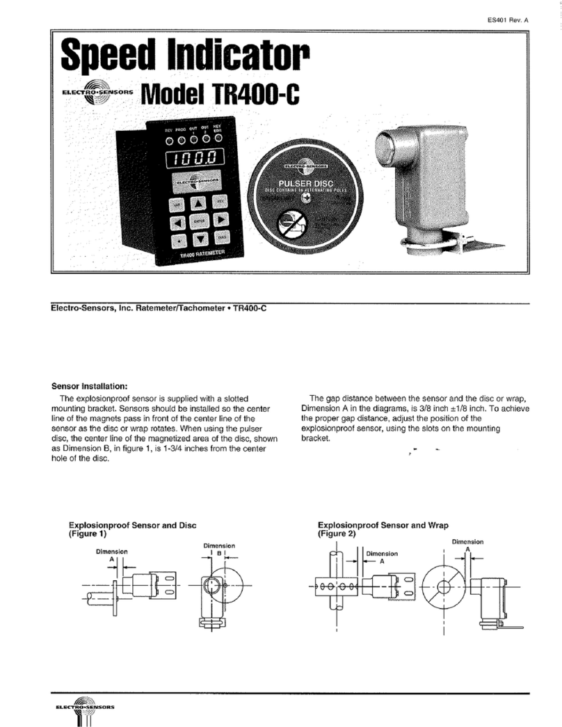 Electro-Sensors TR400-C quick guide