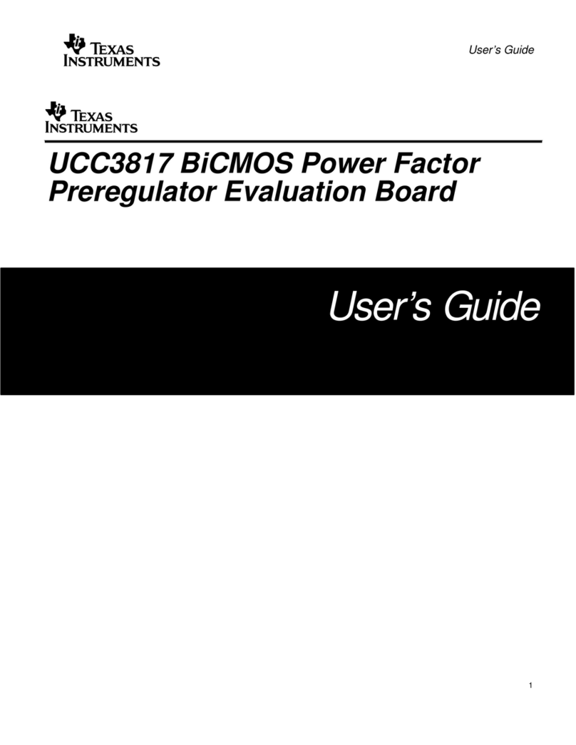Texas Instruments UCC3817-EVM User manual