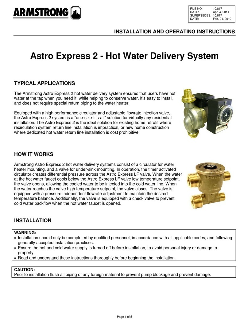 Armstrong Astro Express 2 User manual