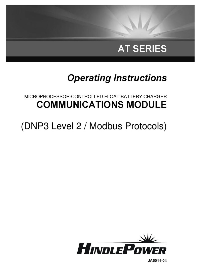 HindlePower AT series operating instructions