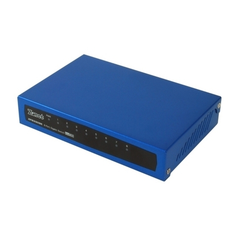 Zonet ZFS3308E User manual Zonet ZFS3308E User manual