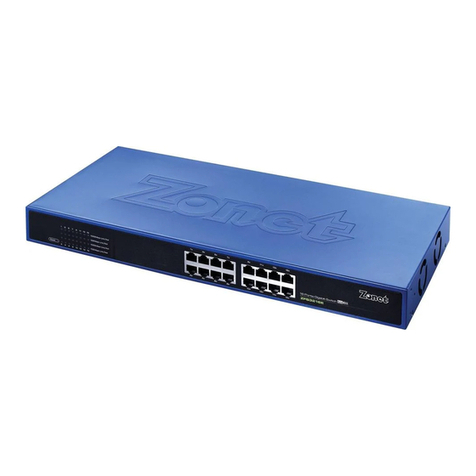 Zonet ZFS3216E User manual