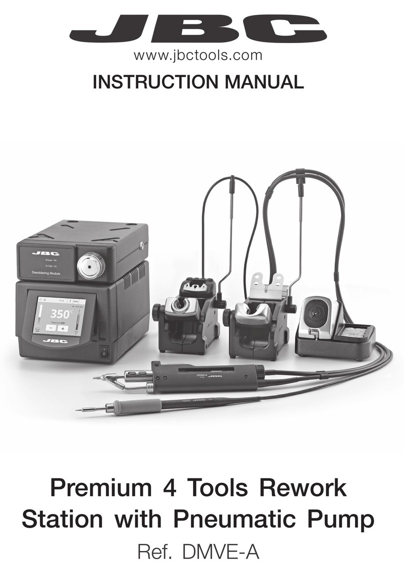 jbc DMVE-A instruction manual