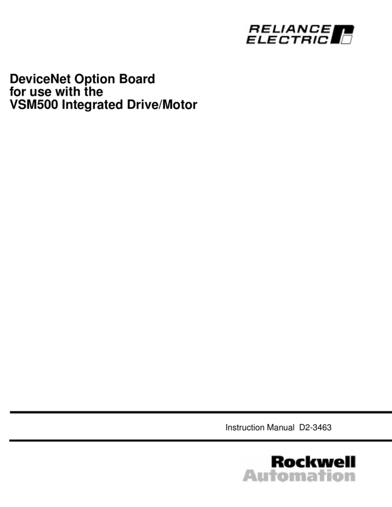 Rockwell DeviceNet instruction manual