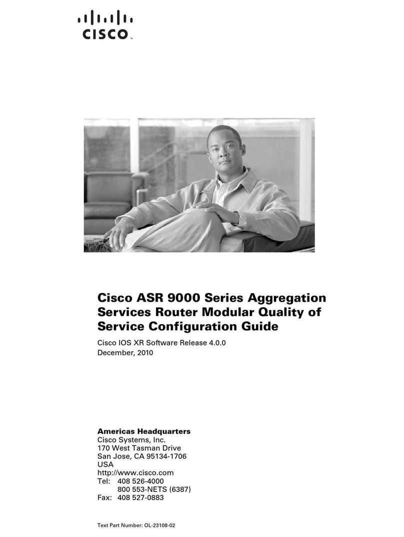 Cisco ASR 9000 Series User manual