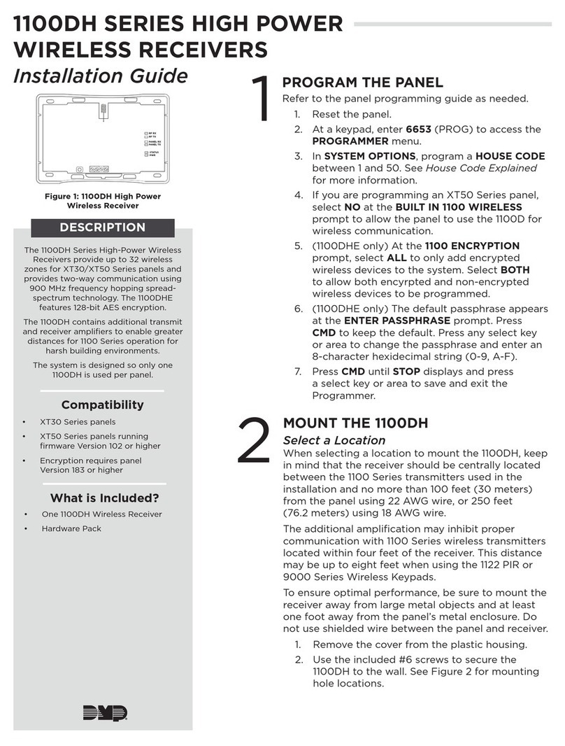 DMP Electronics 1100DH Series User manual