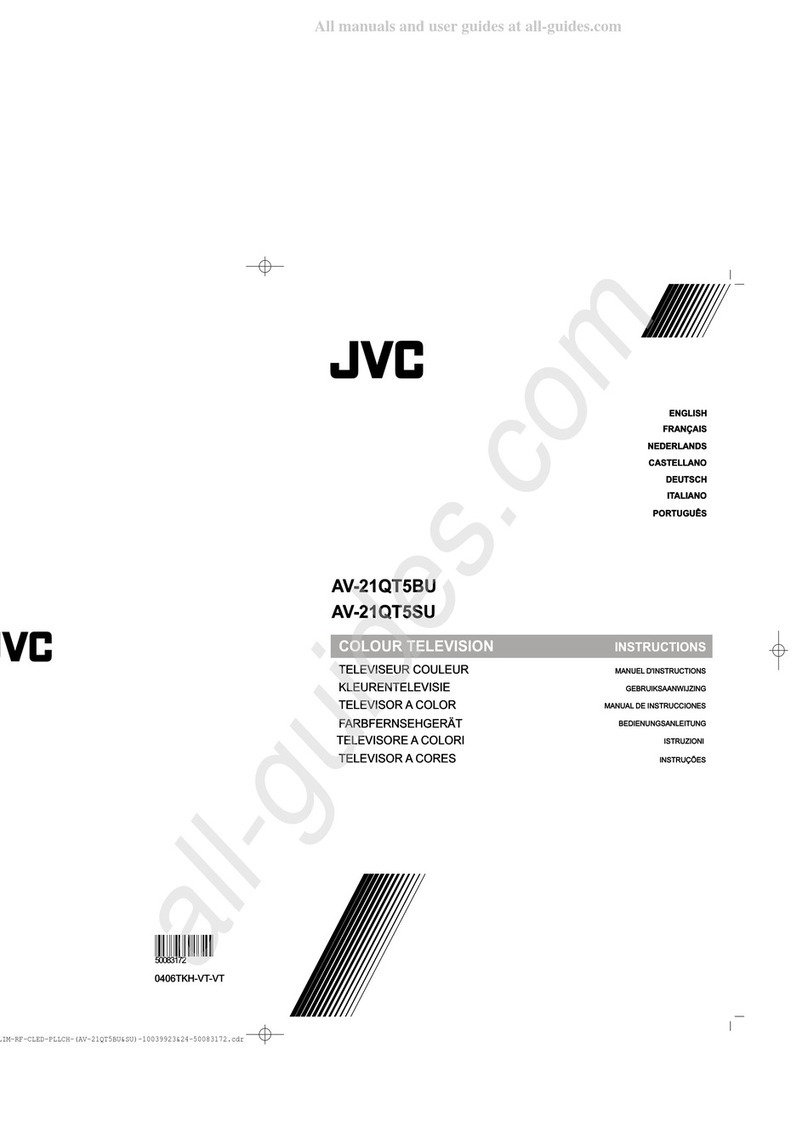 JVC AV-21QT5BU User manual
