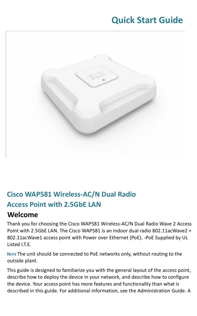Cisco Wap581 quick start guide