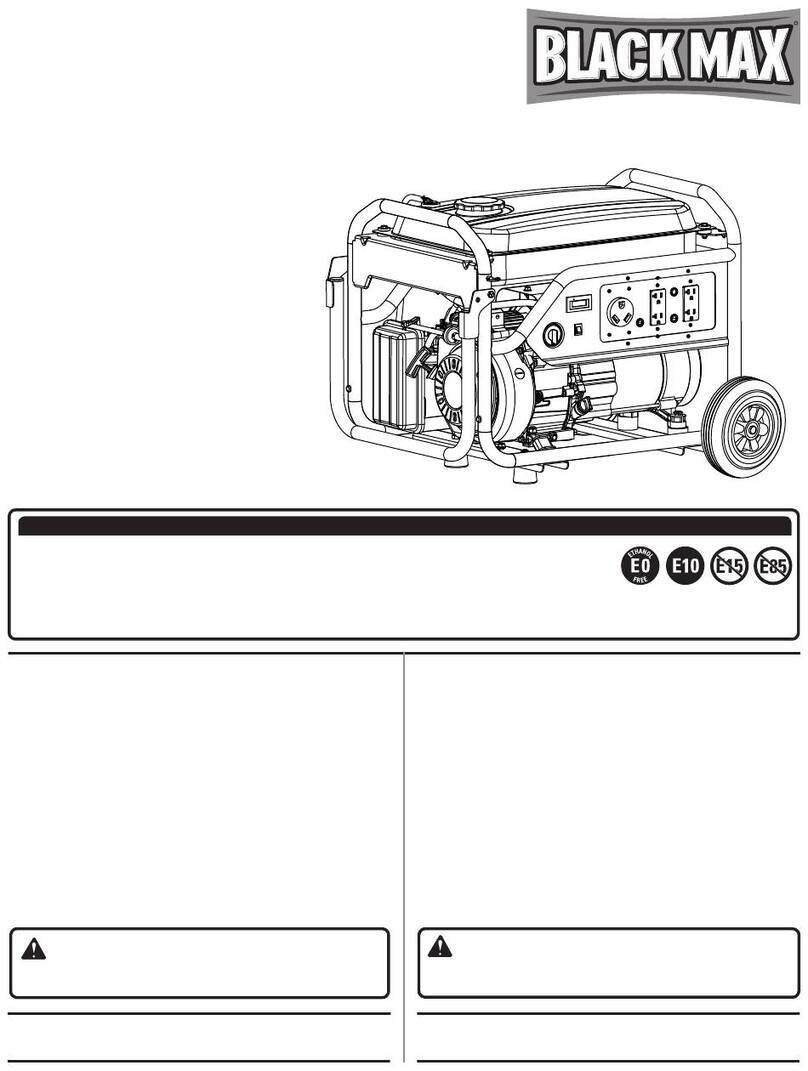 Black Max BM903500 Operator's manual