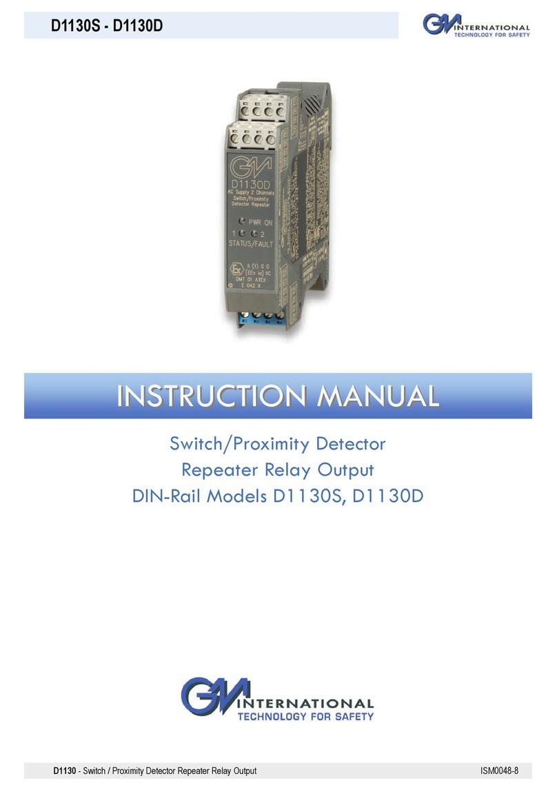 GV D1130S instruction manual
