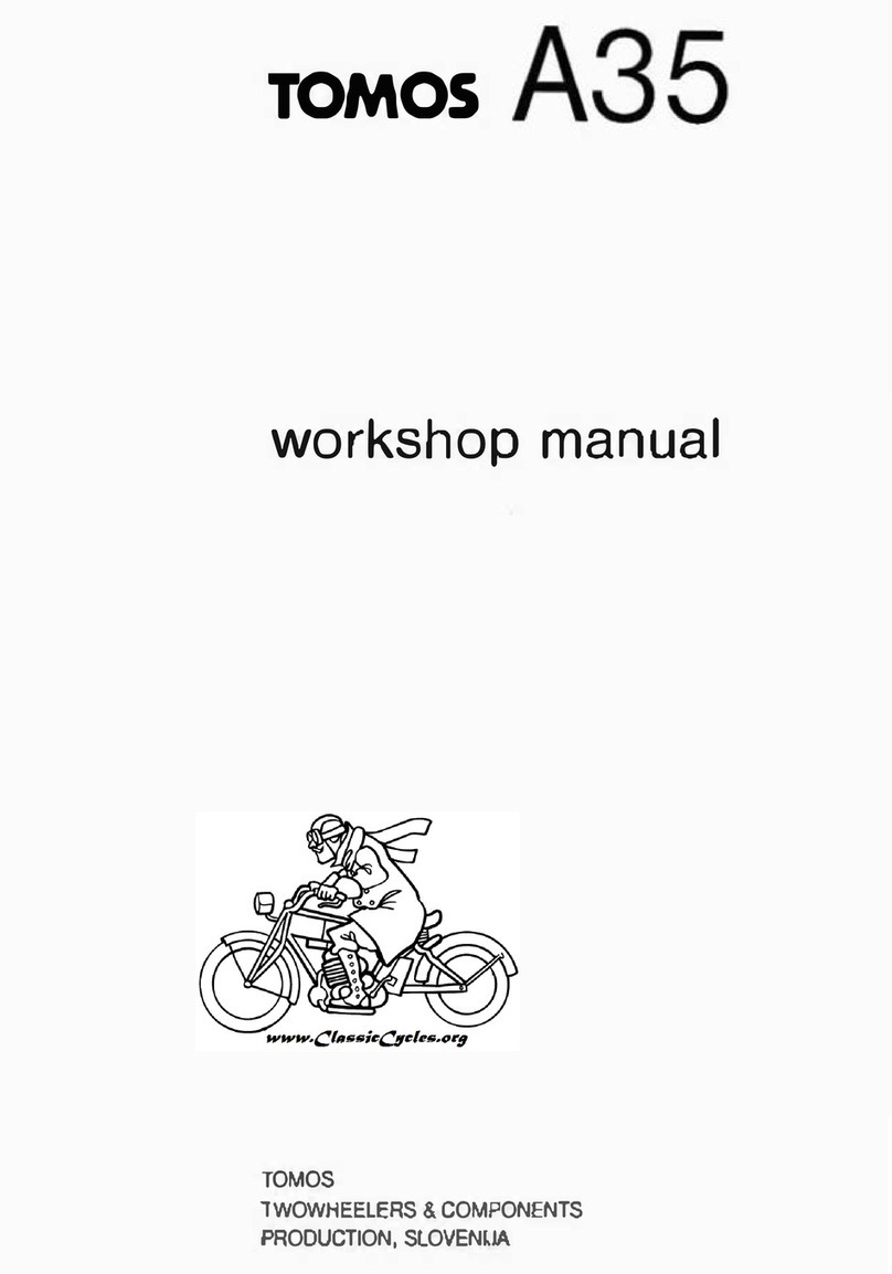 Tomos A35 Instruction manual