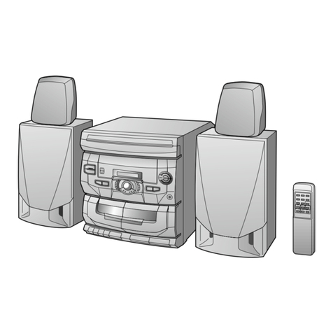 Sharp CD-C602 User manual