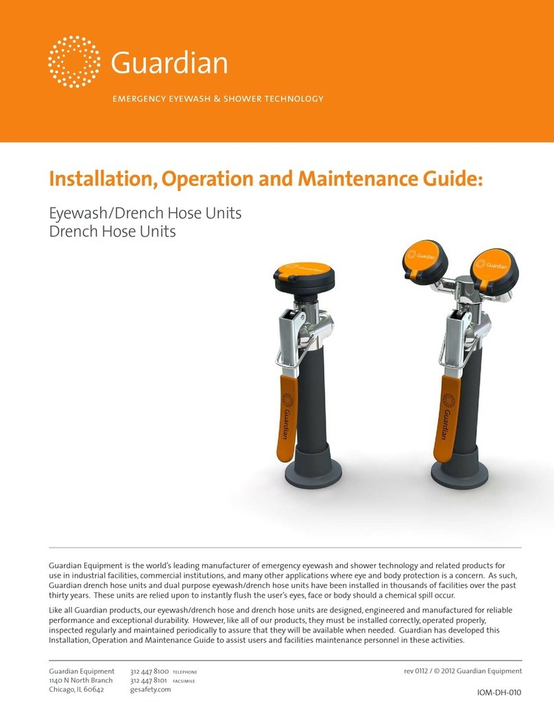 Guardian Equipment AP600-220-3LC Installation, operation and maintenance guide