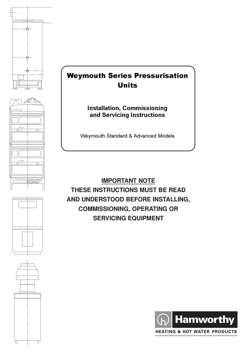 Hamworthy Weymouth Series User guide