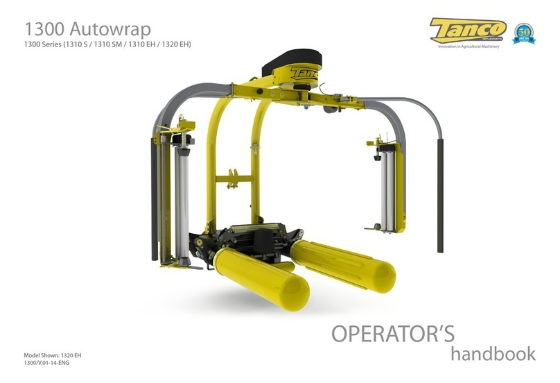 Tanco 1300 Series Operator's handbook
