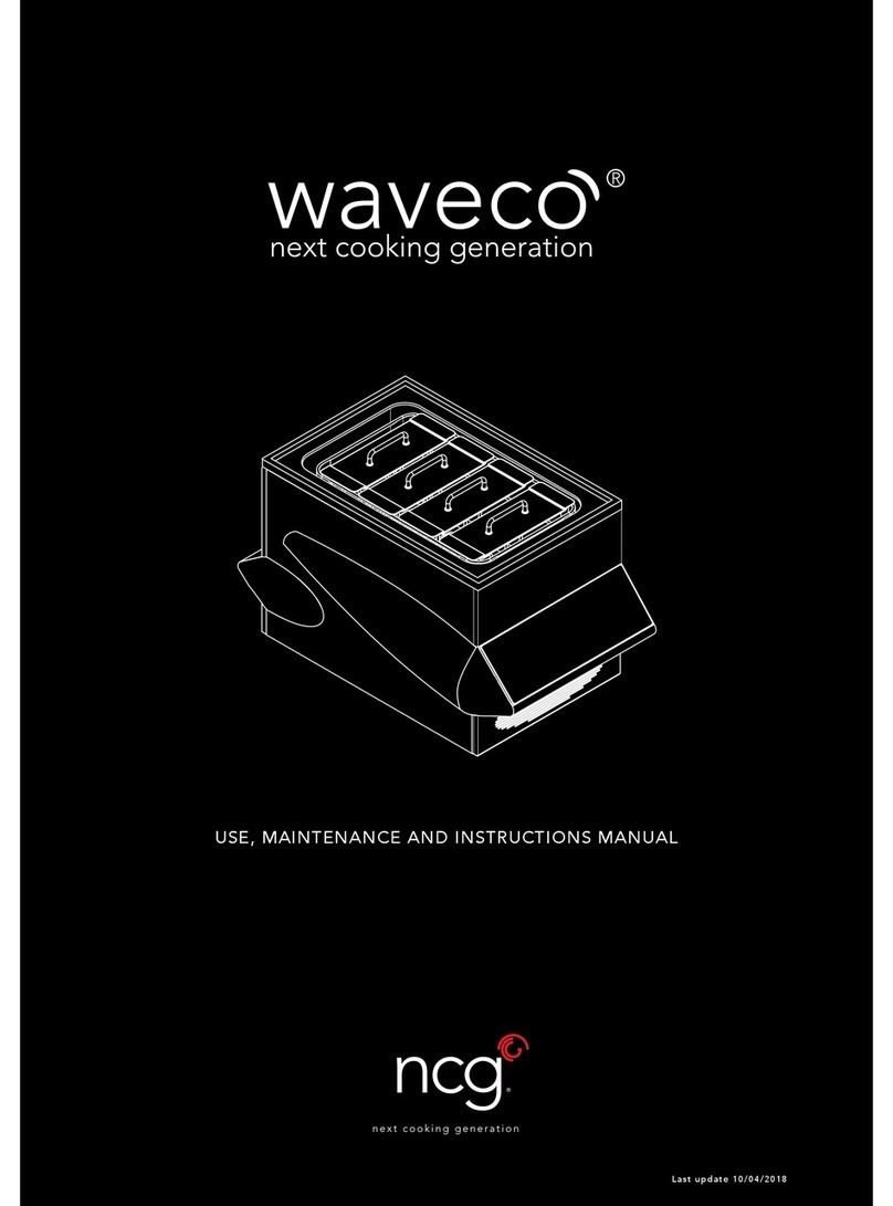Next Cooking Generation Waveco USE, MAINTENANCE AND INSTRUCTIONS MANUAL
