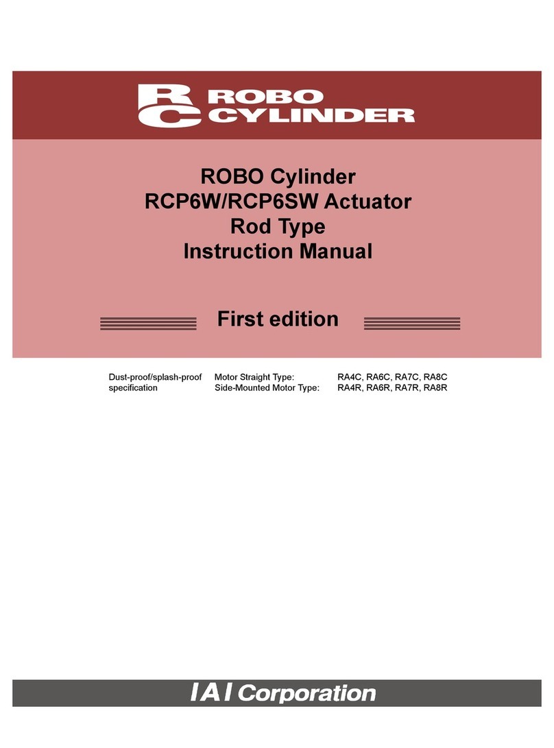 ROBO Cylinder RCP6W instruction manual