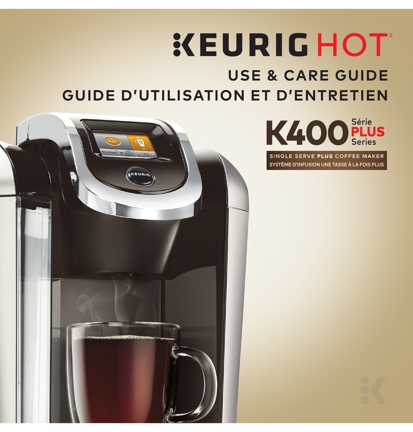 Keurig Hot K400 Plus Series Use & care guide