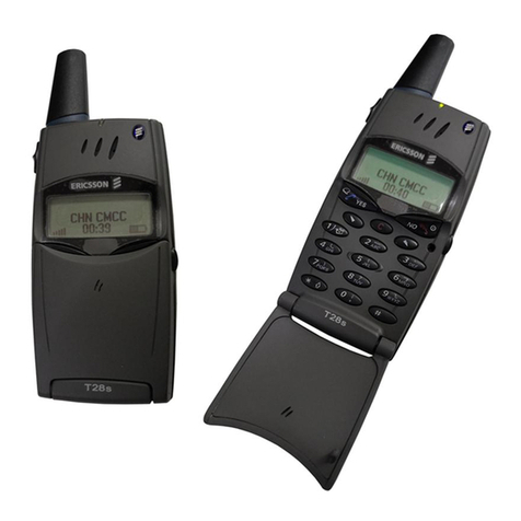 Ericsson T28 User manual