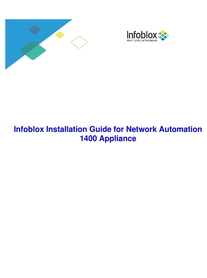 Infoblox NT-1400 installation guide Infoblox NT-1400 installation guide